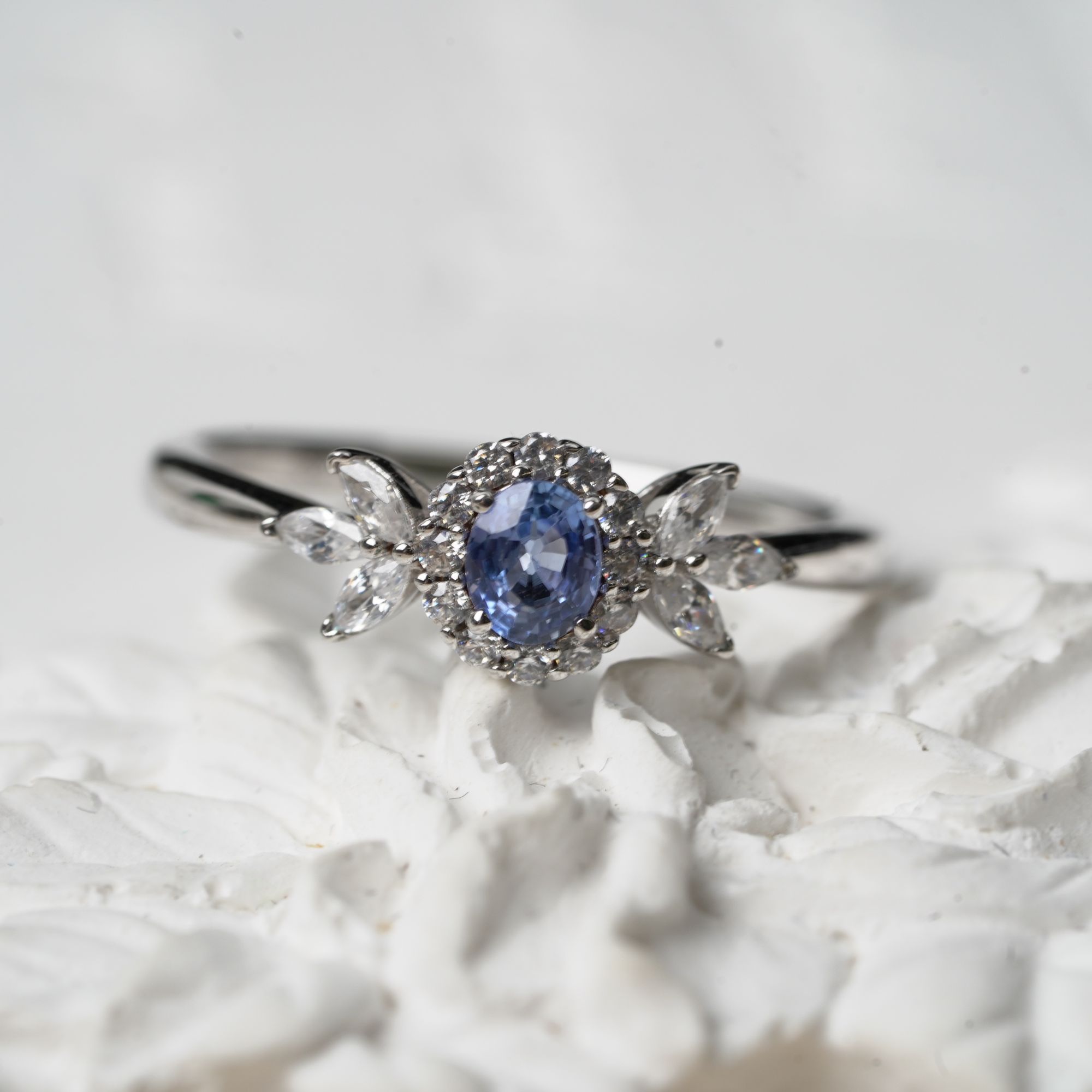 JSLBJ0861-15-蓝宝石戒指（主石约：30分）