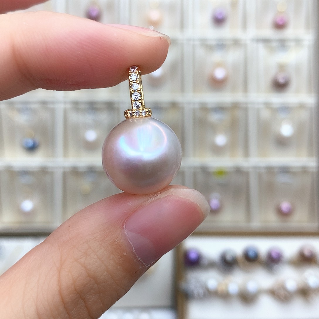 淡水珍珠颈饰合金