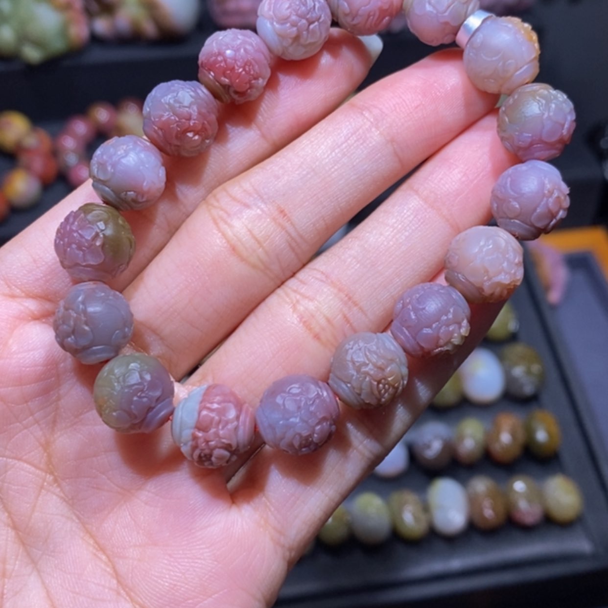 【闪购商品】玛瑙/玉髓手串未镶嵌盐源玛瑙