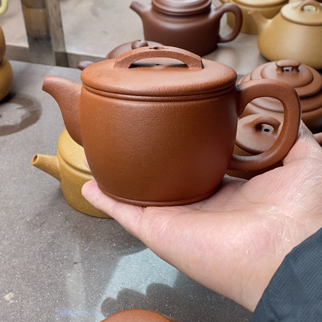 紫砂茶壶紫砂壶汉瓦微瑕