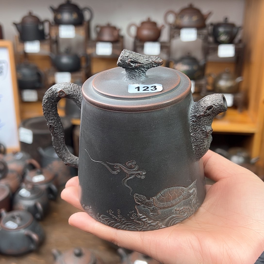 坭兴陶茶壶38节特价壶270毫升高温壶