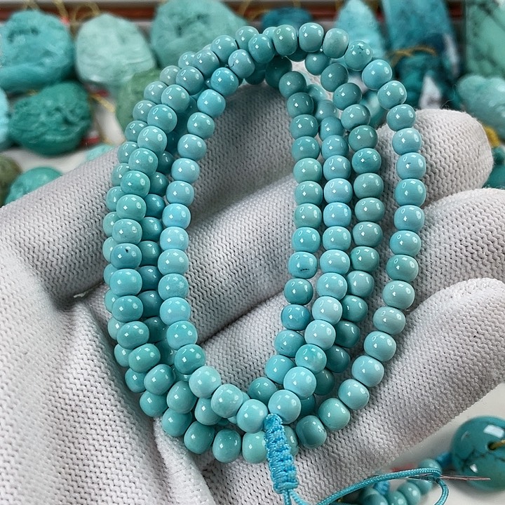 绿松石未镶嵌挂件