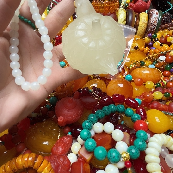 树脂制品2639海云母把把壶