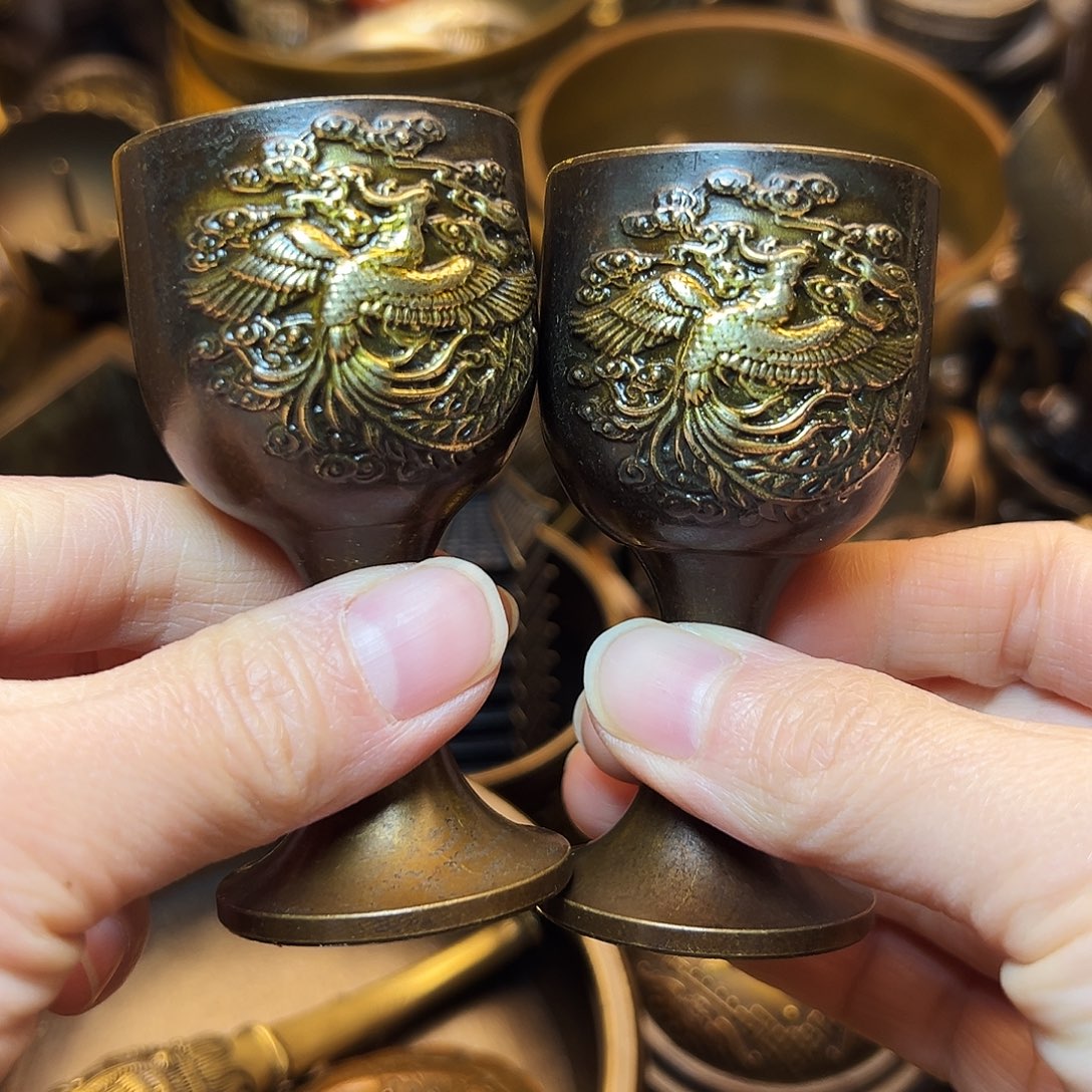 精美铜器工艺品等