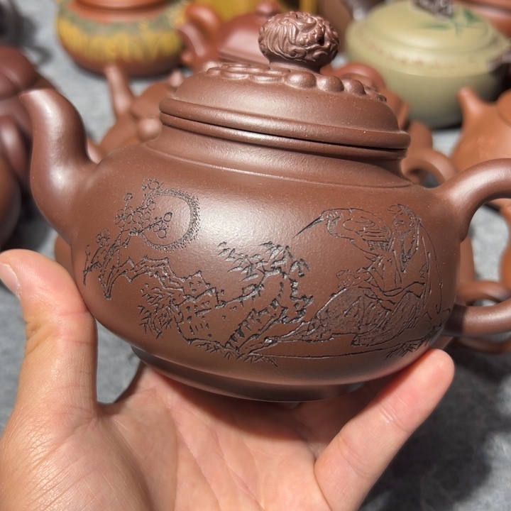 紫砂茶壶精品制作