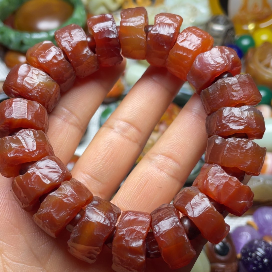 玛瑙/玉髓未镶嵌颈饰