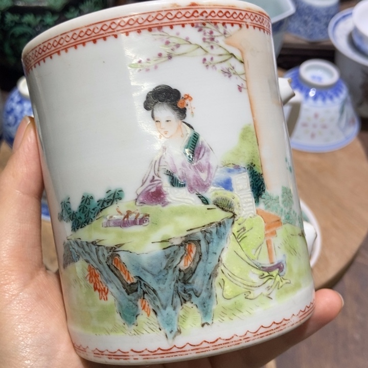 钧***汐陶瓷艺术品的制作