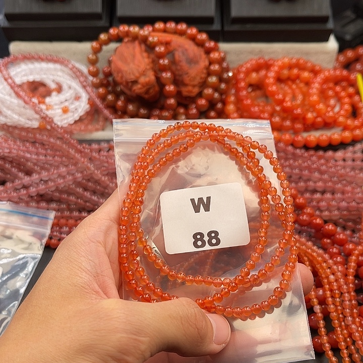 南红玛瑙未镶嵌多样性发货默认微瑕称重4