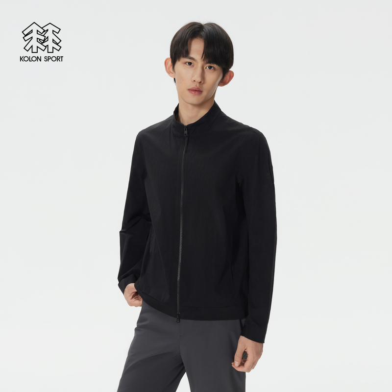 KOLON SPORT可隆防风夹克防泼水防风男士全压胶商务夹克