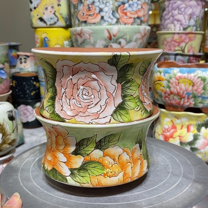 景德镇艺术手绘作品