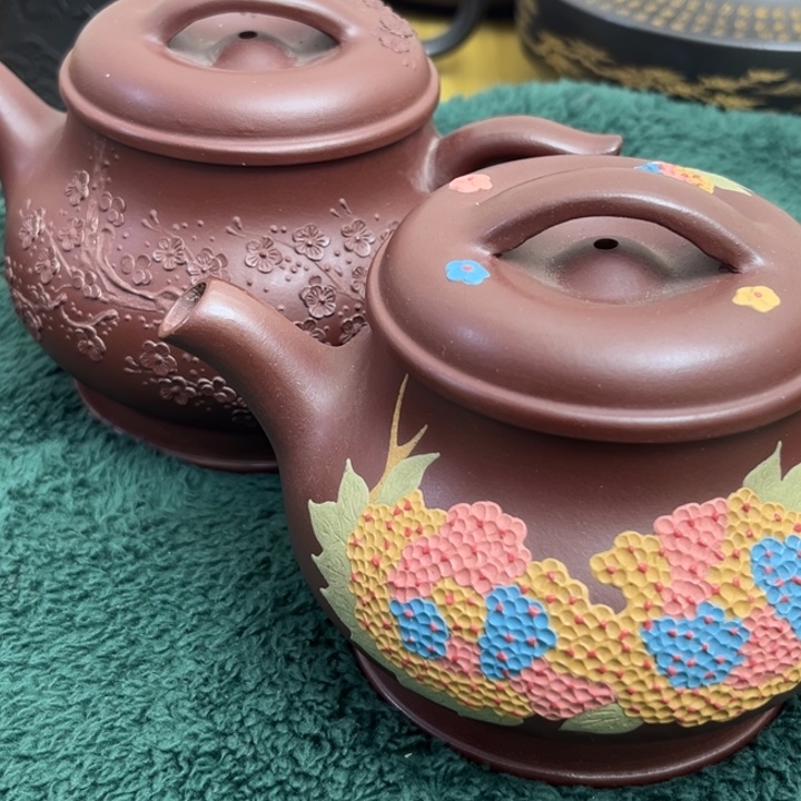 财***哥茶壶紫砂完美无暇