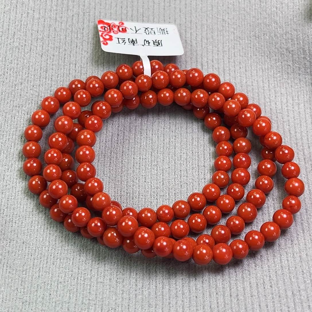 南红玛瑙未镶嵌原矿5mm