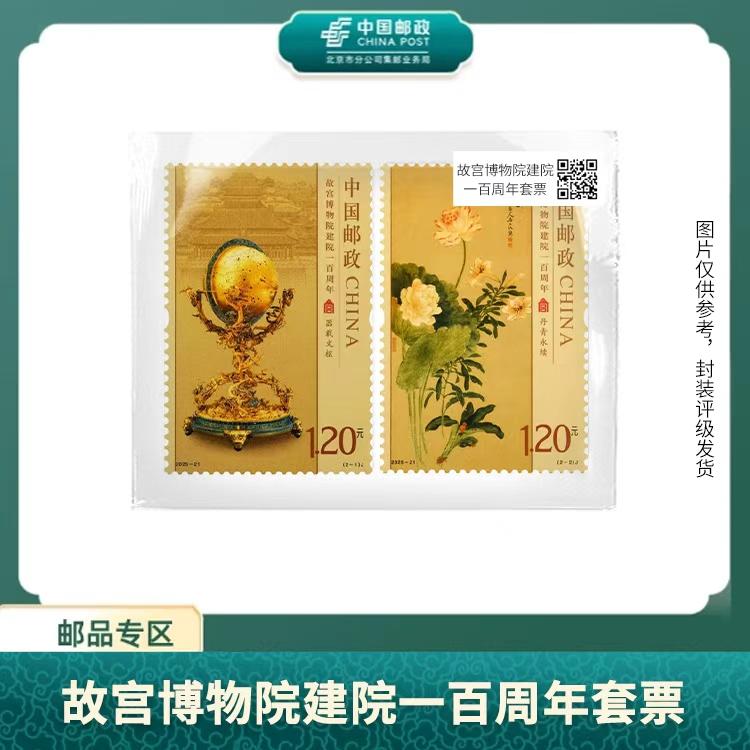 中国邮政-故宫博物院建院一百周年 套票S