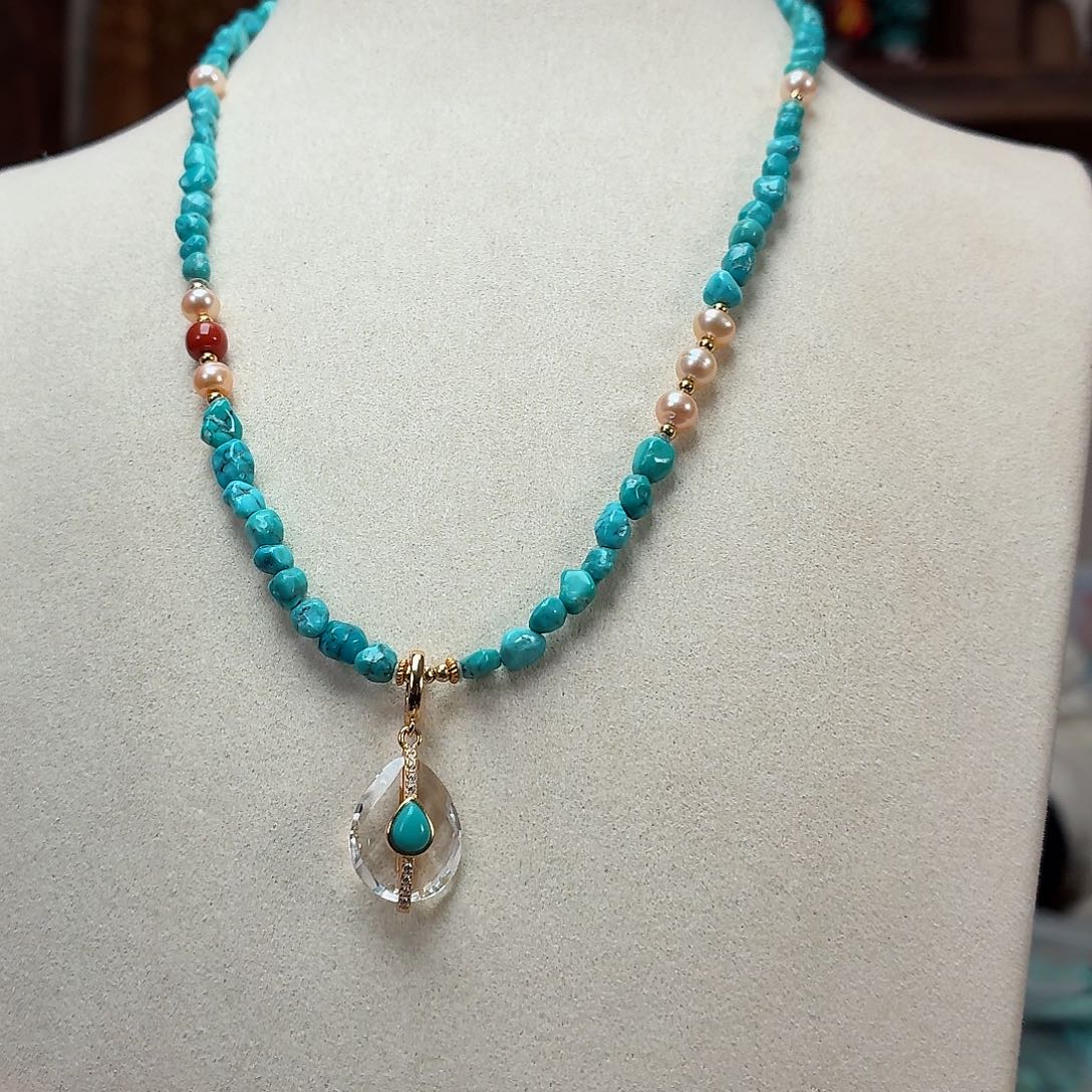 未镶嵌绿松石珠宝奇石