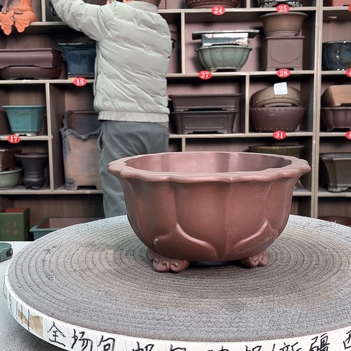 紫砂花盆紫砂的味道很好