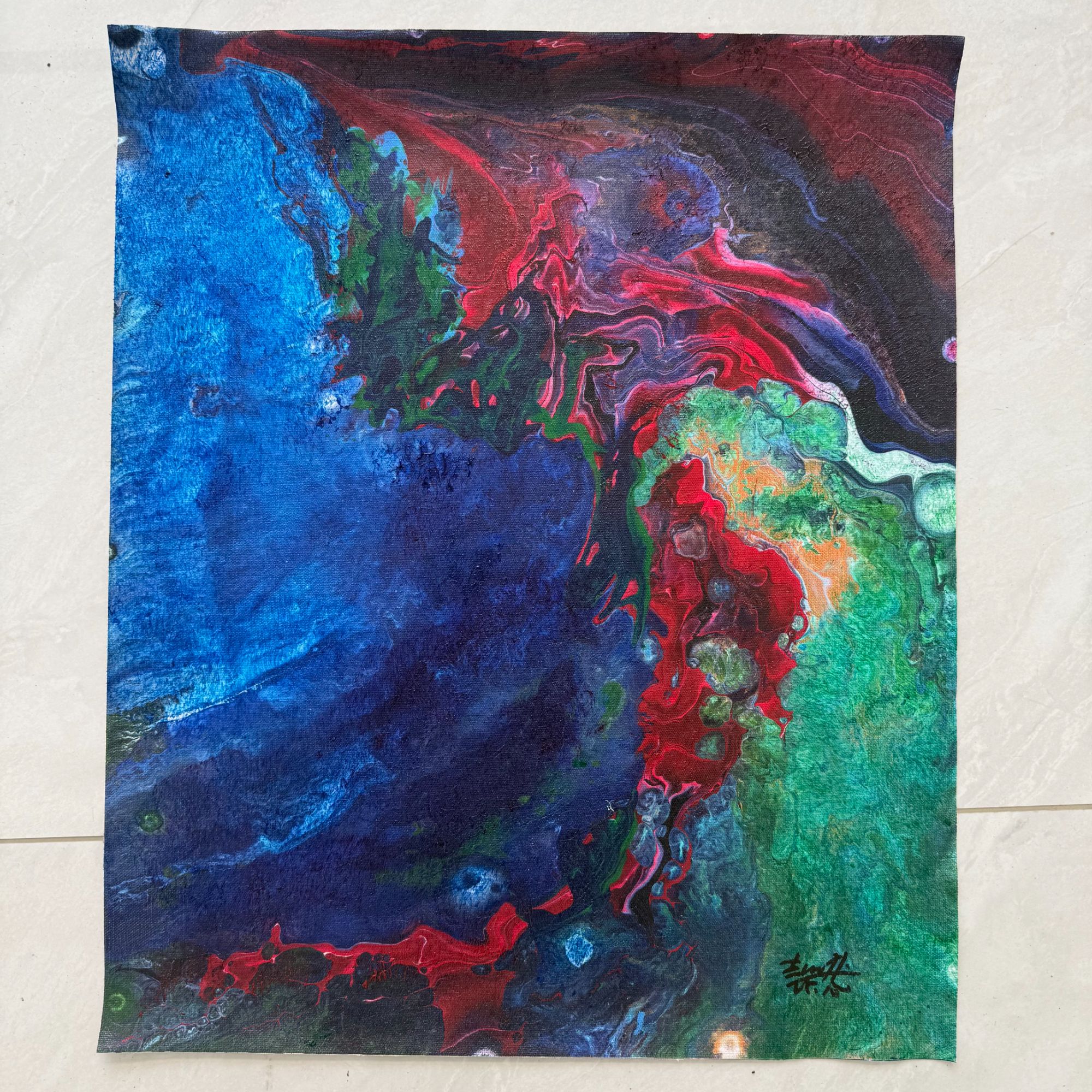 橱窗展示/東汉盛世/赵燮老师油画作品