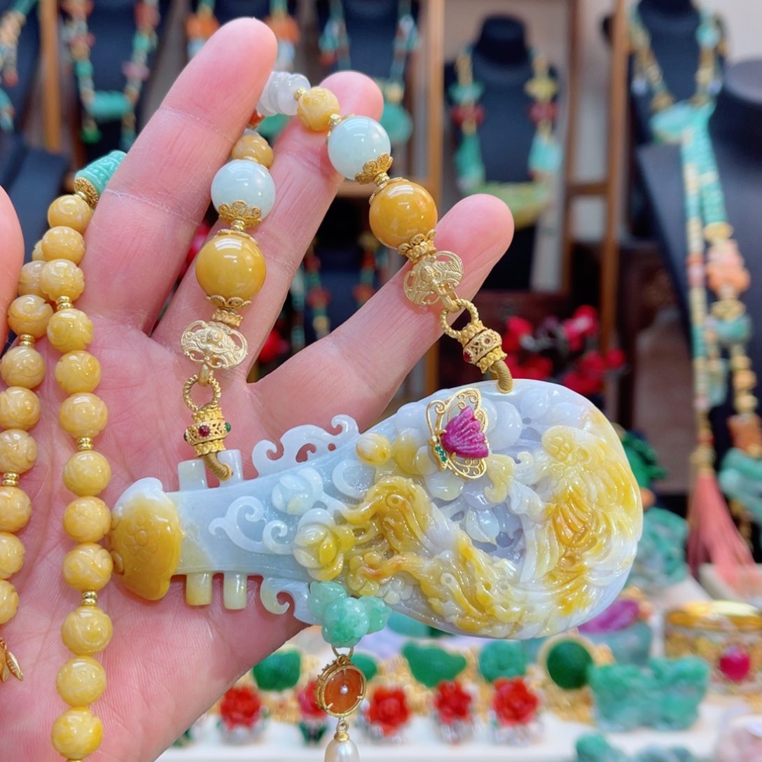 翡翠颈饰合金48小时鉴赏期