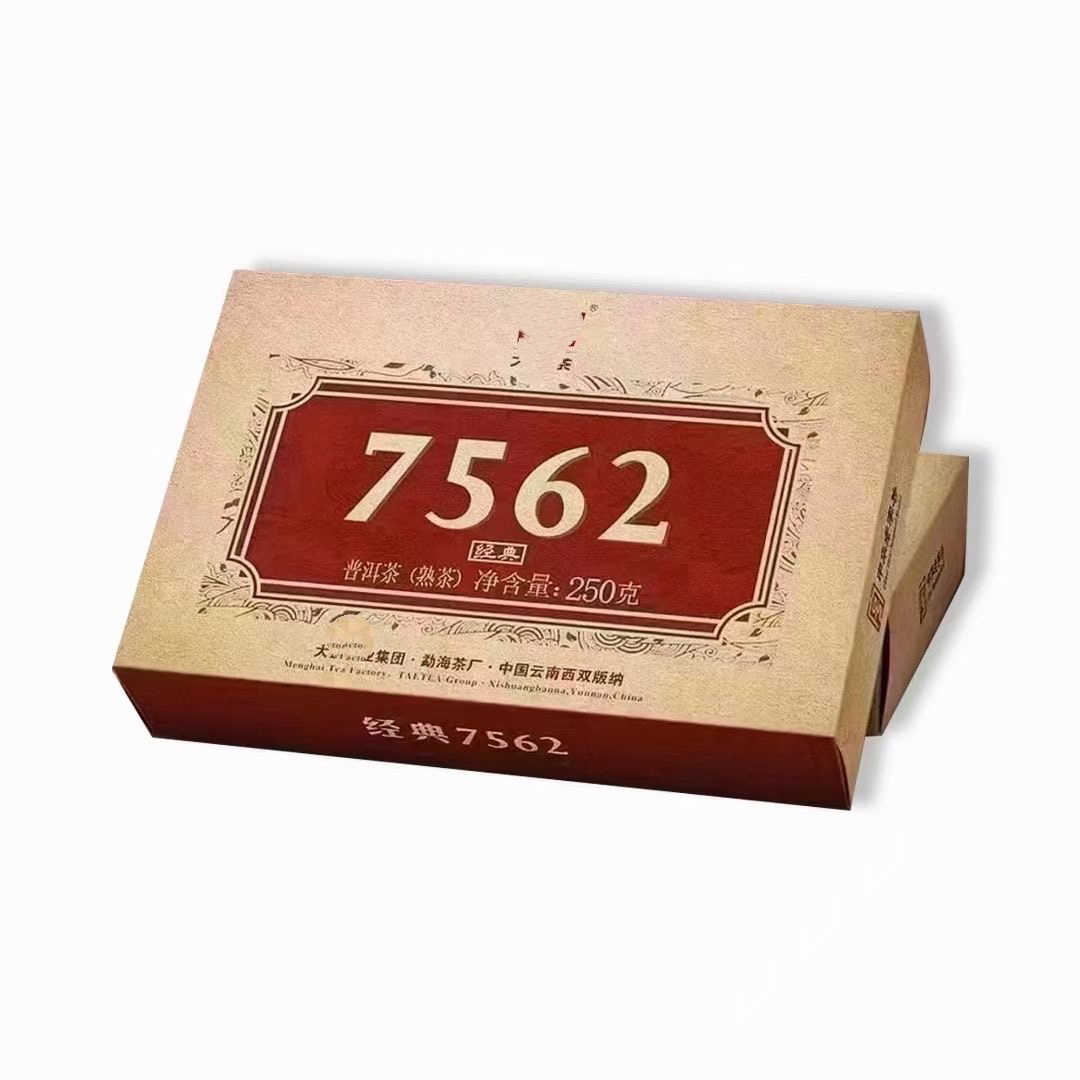 2022年 2201 7562砖 熟茶 口粮茶