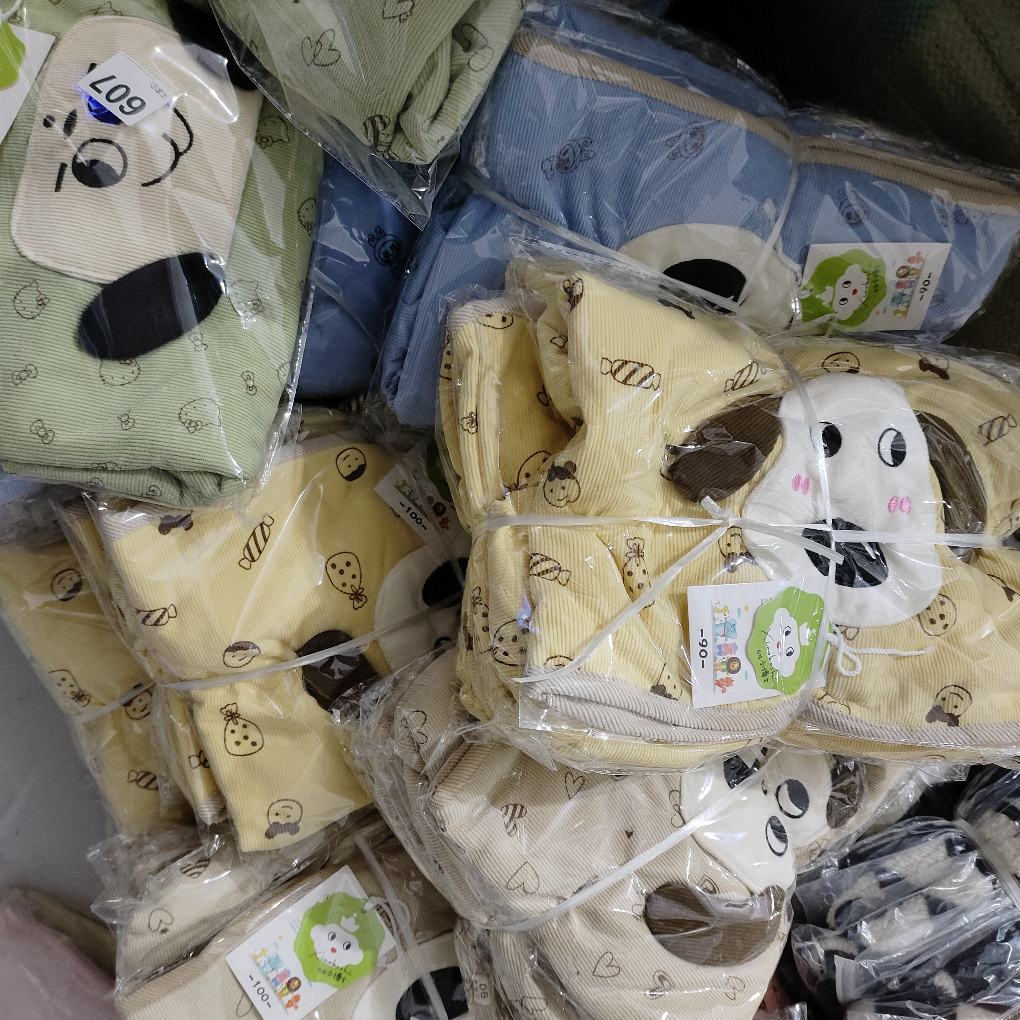 婴幼儿加绒罩衣90-100