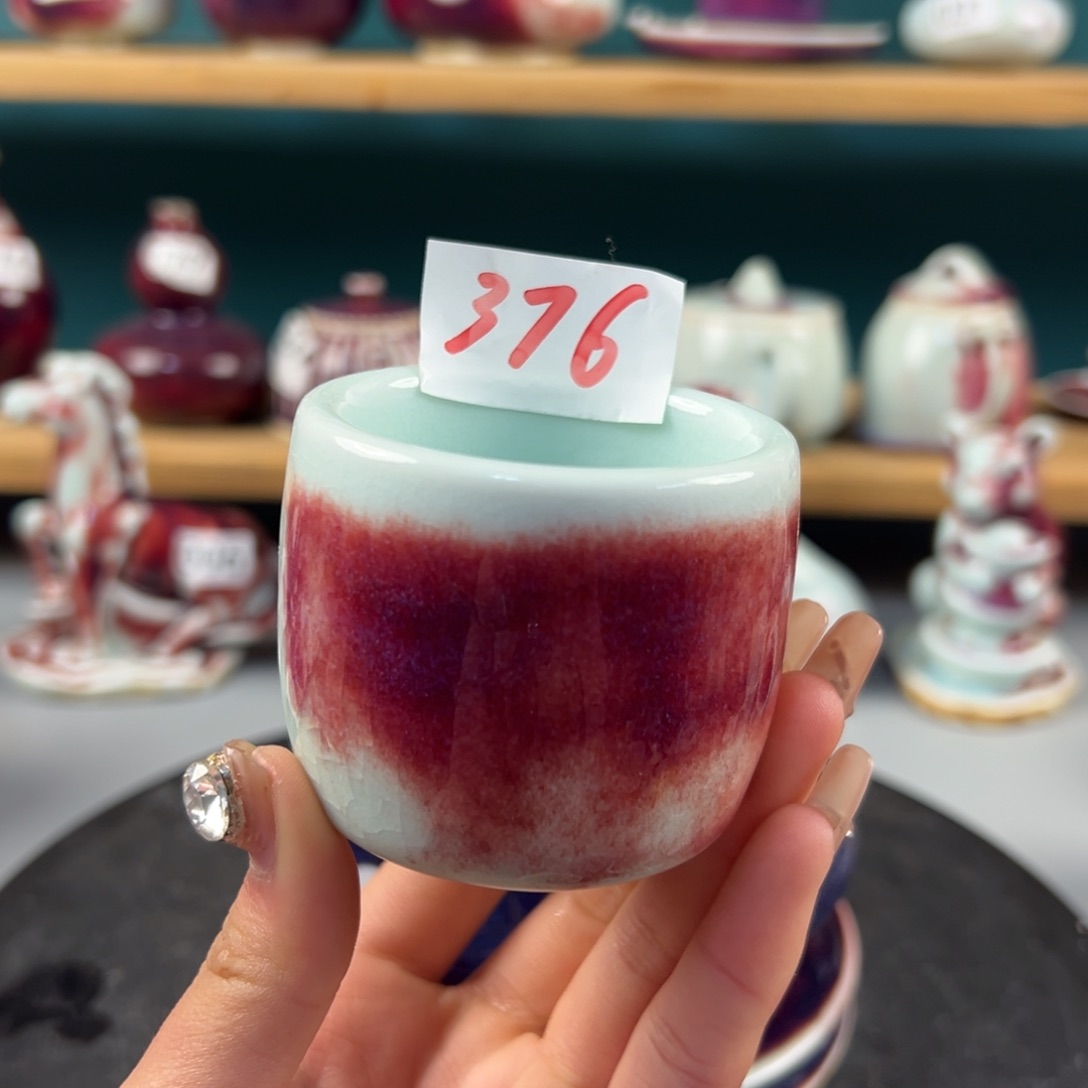 瓷片全品无暇主人杯纯手工