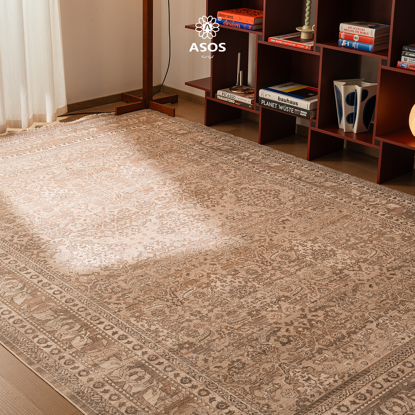 阿苏斯【独家授权】土耳其原装进口复古轻奢客厅高级地毯