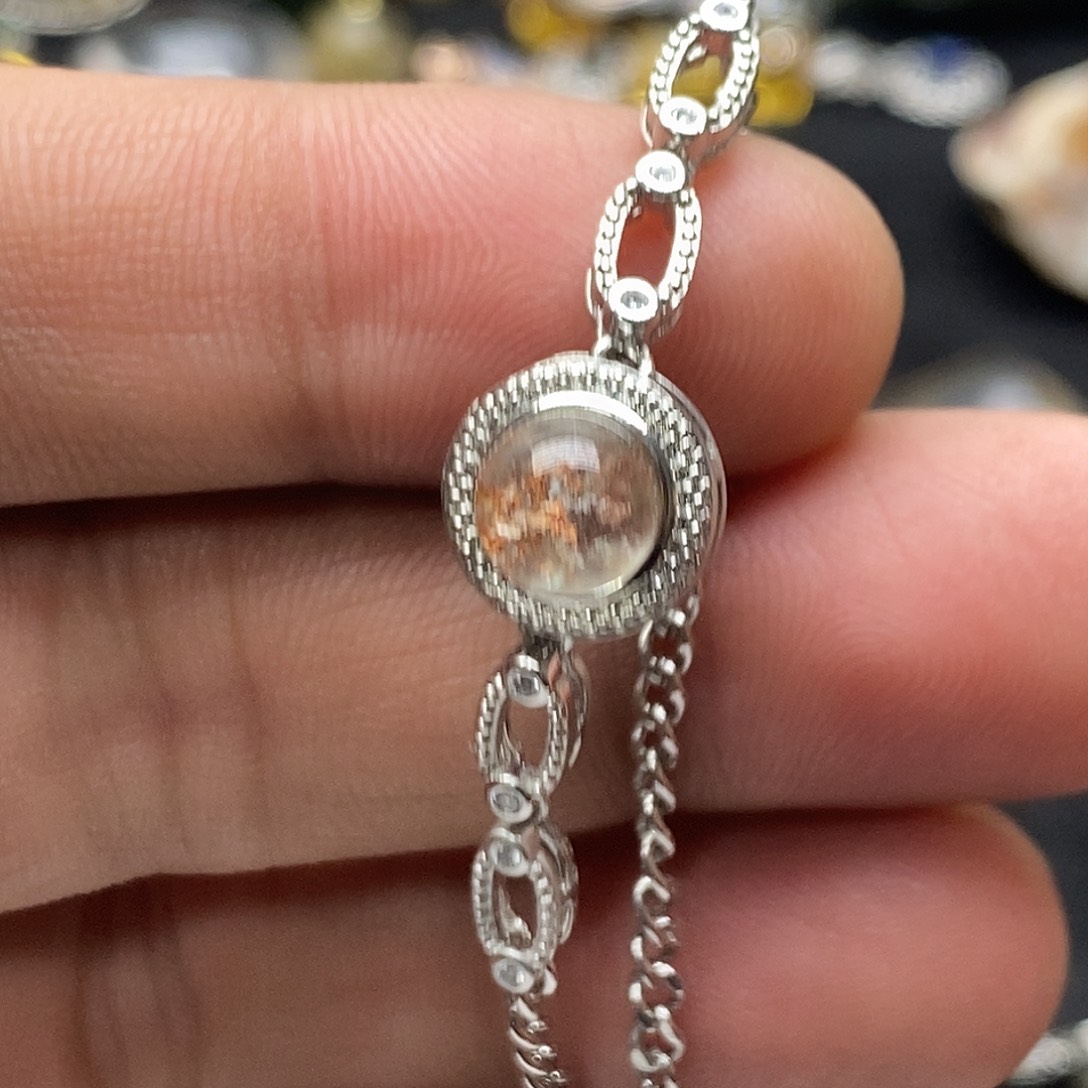 珠宝半成品水晶未镶嵌