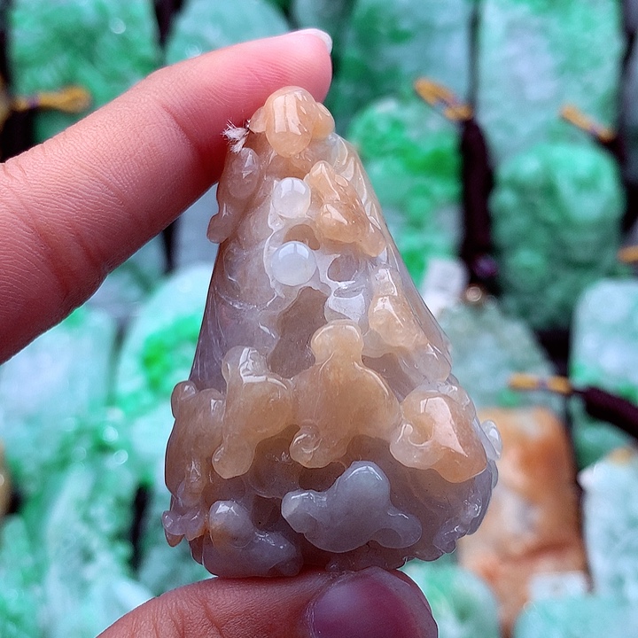 翡翠吊坠(不含链)未镶嵌