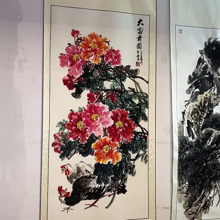 国画张圣敏先生纯手绘作品