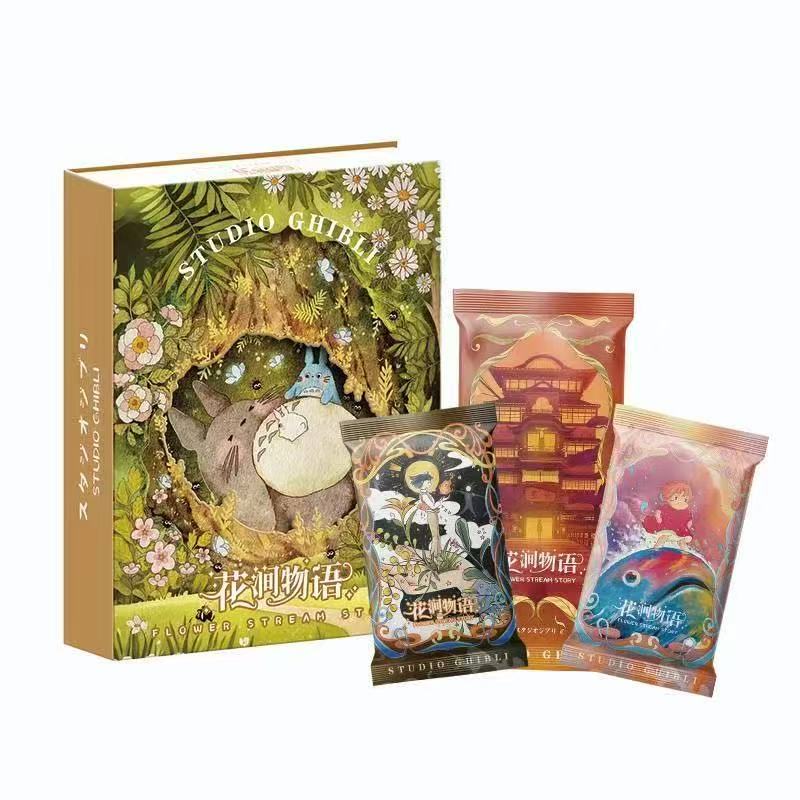 【玩法合集】灿卡文创宫崎骏第二弹《花涧物语》收藏卡牌代拆