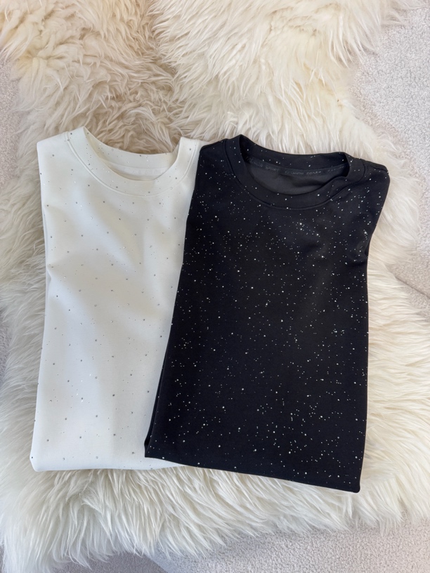 24078夏季新款烫钻满天星连衣裙