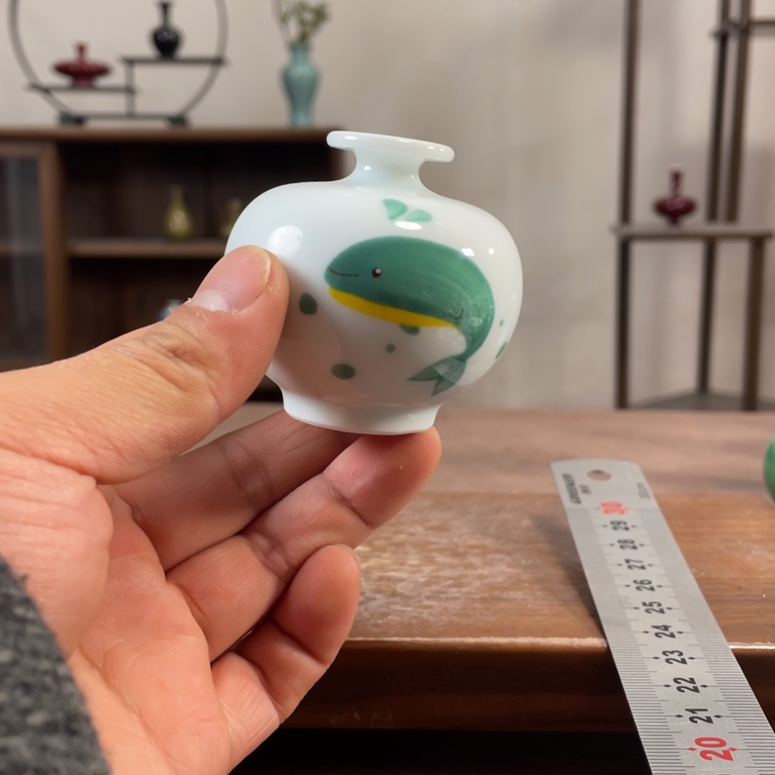 瓶花瓶摆件的时候我