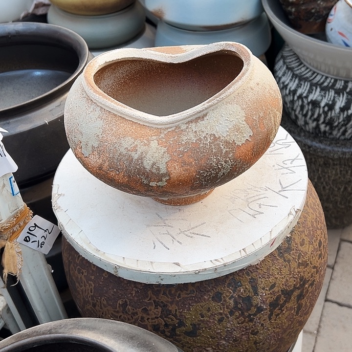 景德镇精品花盆栽适合口15高15