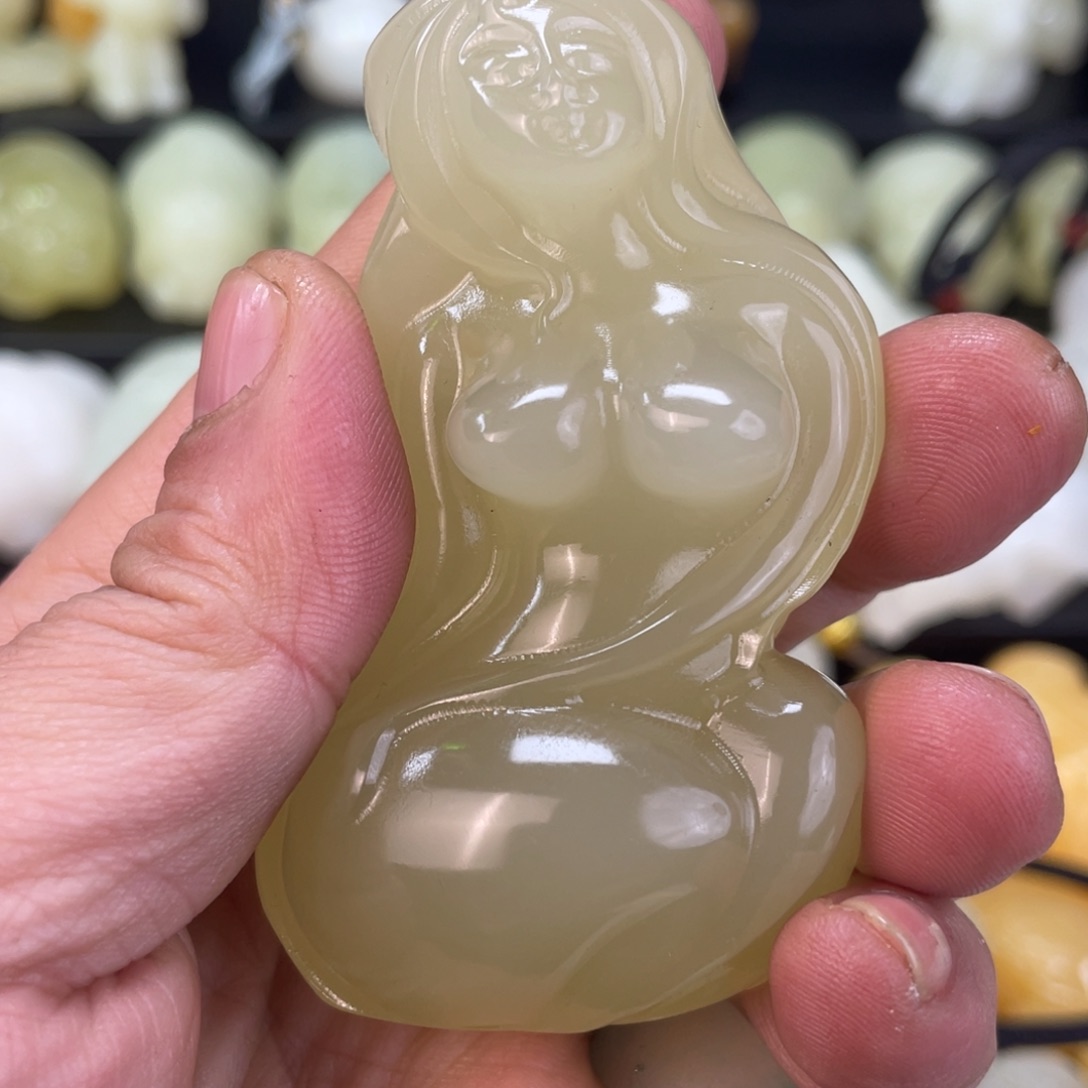 老***吉昆仑山料手把观赏