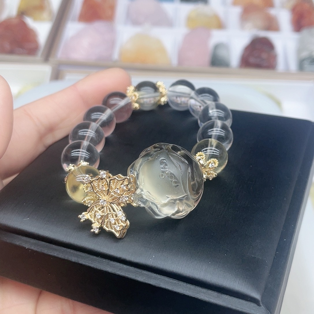 水晶吊坠(不含链)未镶嵌