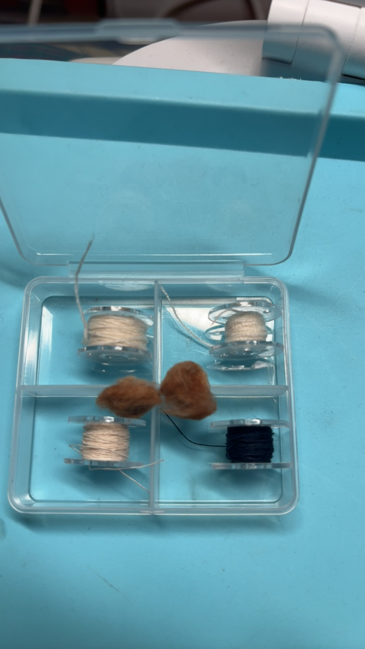 土布鉴定包：手捻线、洋线（机织线）、小花纱、紫花棉样本！