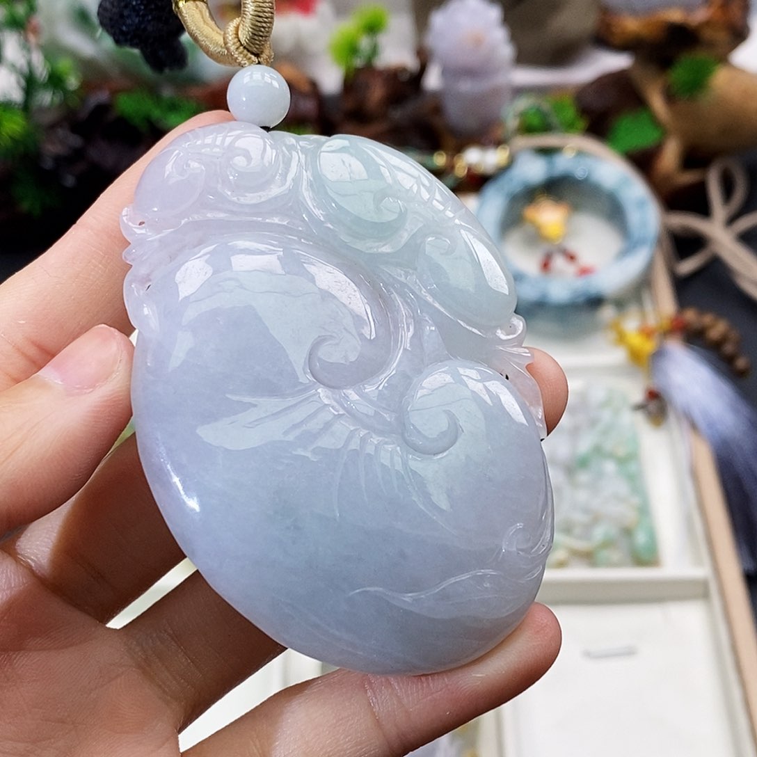 颈饰未镶嵌翡翠缅甸翡翠a货