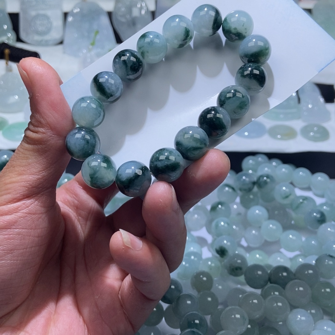 定制翡翠未镶嵌卡12.5