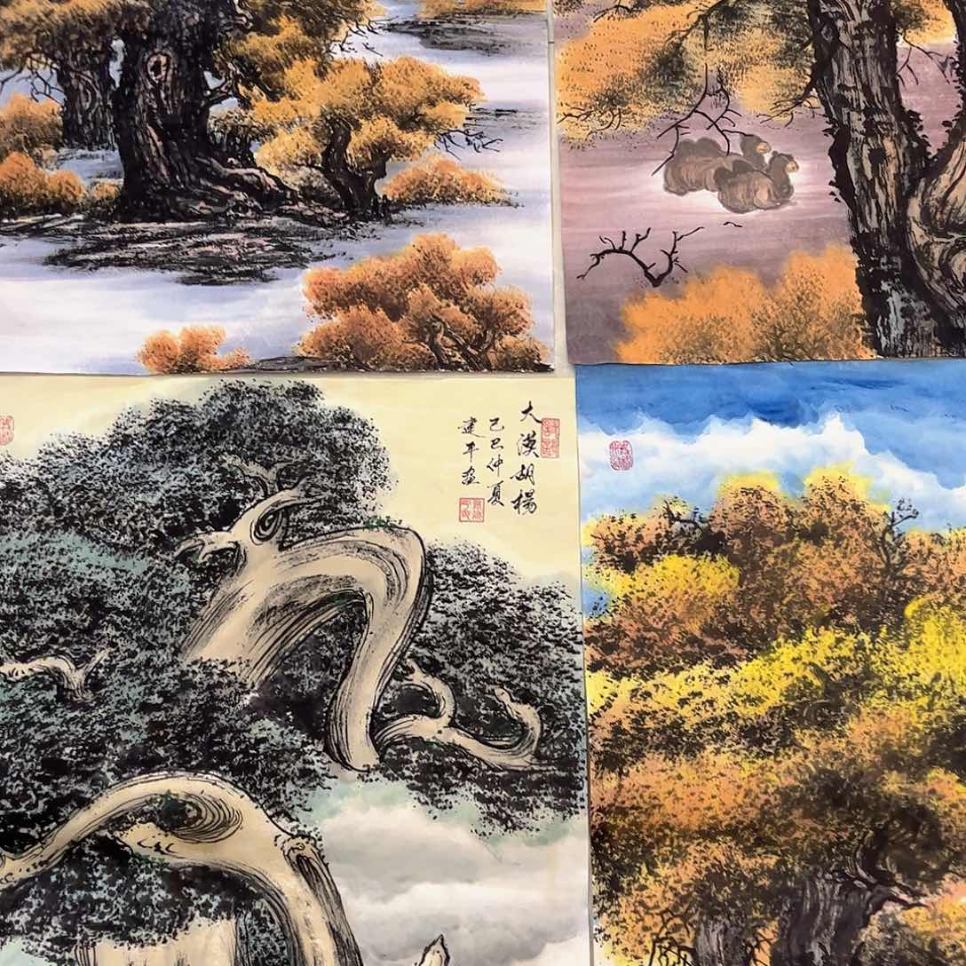 国画LT国画作品单幅任发