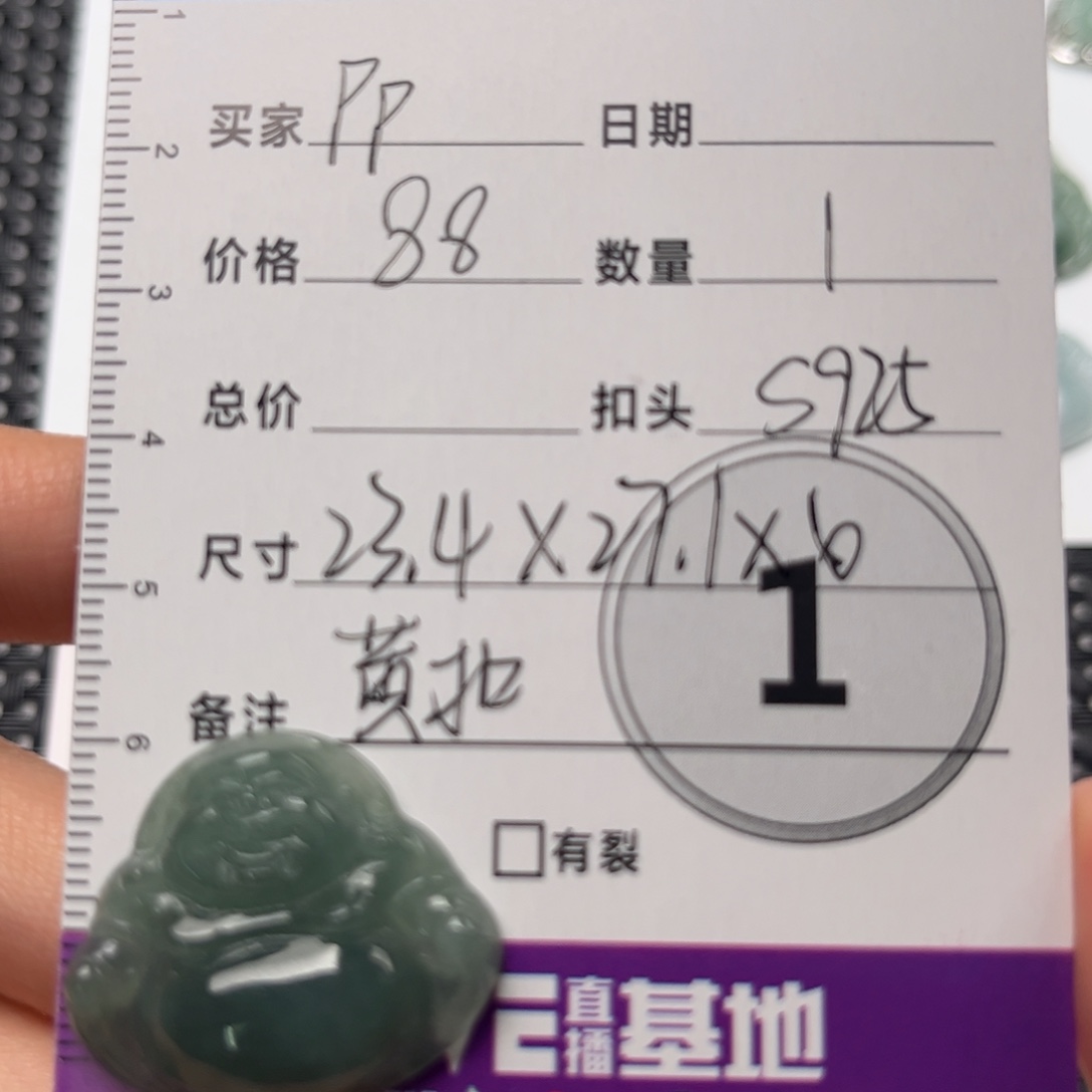 翡翠颈饰未镶嵌P*吊坠