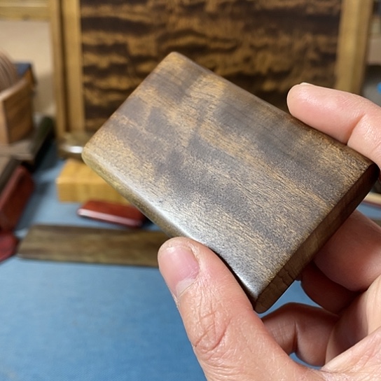 【闪购商品】王*令金丝楠阴沉木无事牌