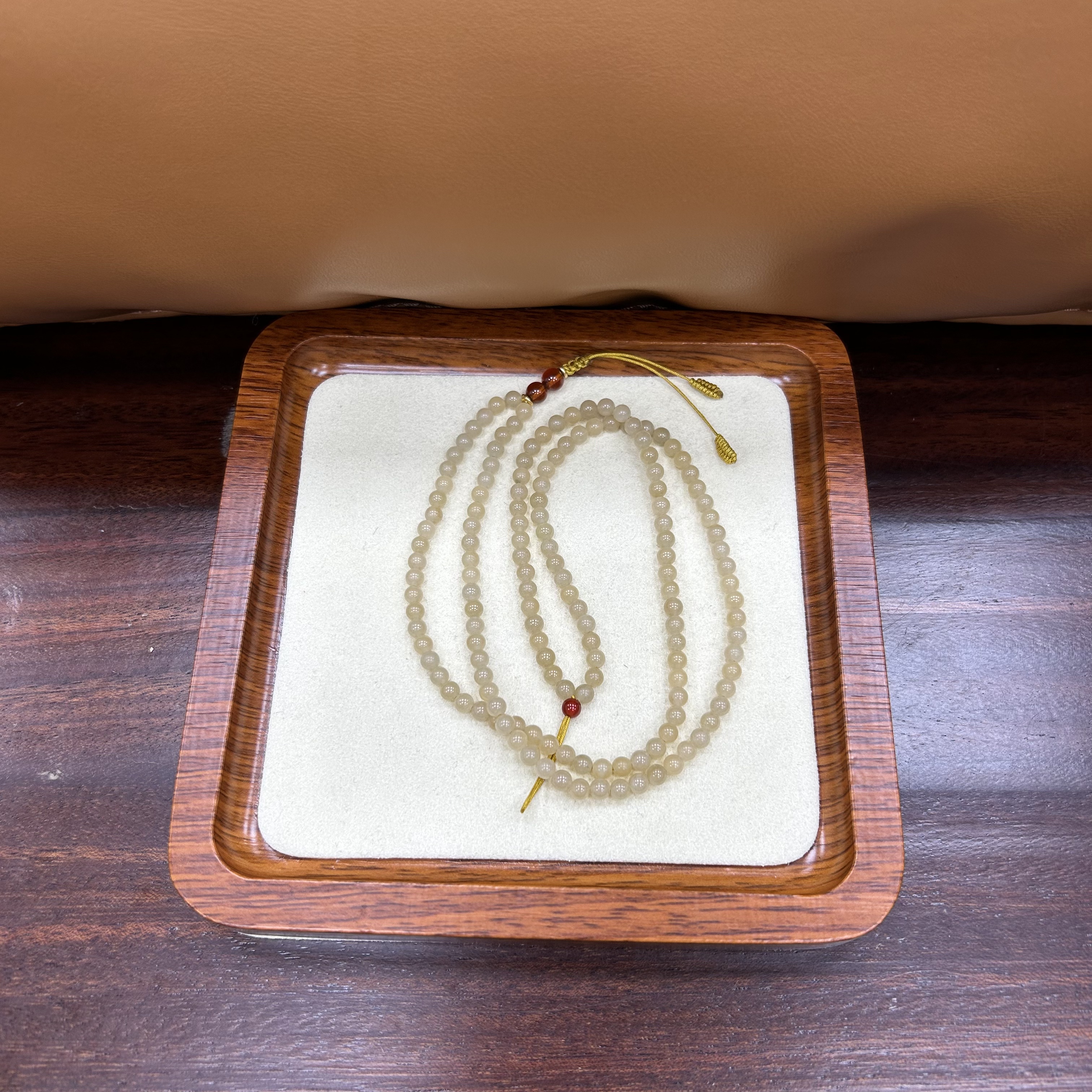 仙玉恒新疆且末黄金蜜糖万能链4mm （长度约60cm）