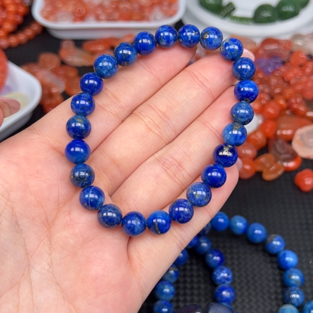 青金石未镶嵌手链