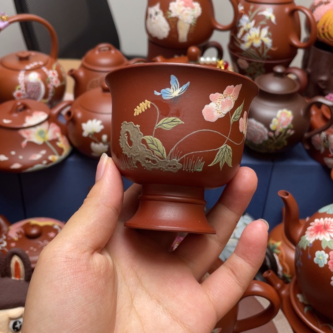 茶杯紫砂紫砂主人杯120cc