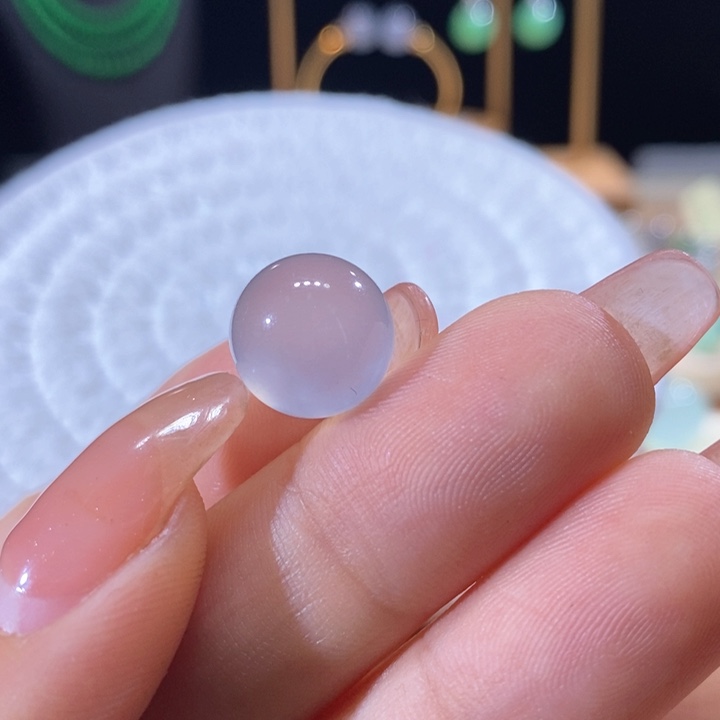 4***4翡翠未镶嵌吊坠(不含链)翡翠高冰白月光 分单付款