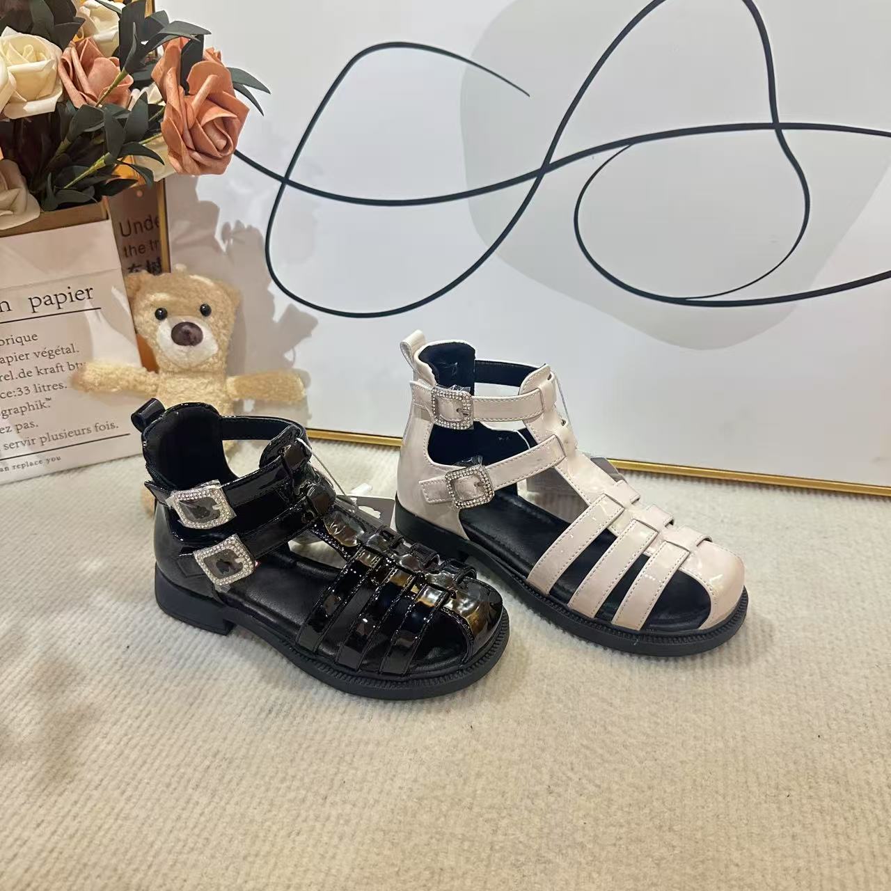 【夏季新款】5394/普西拉/学步机能鞋透气软底健康机能学步鞋