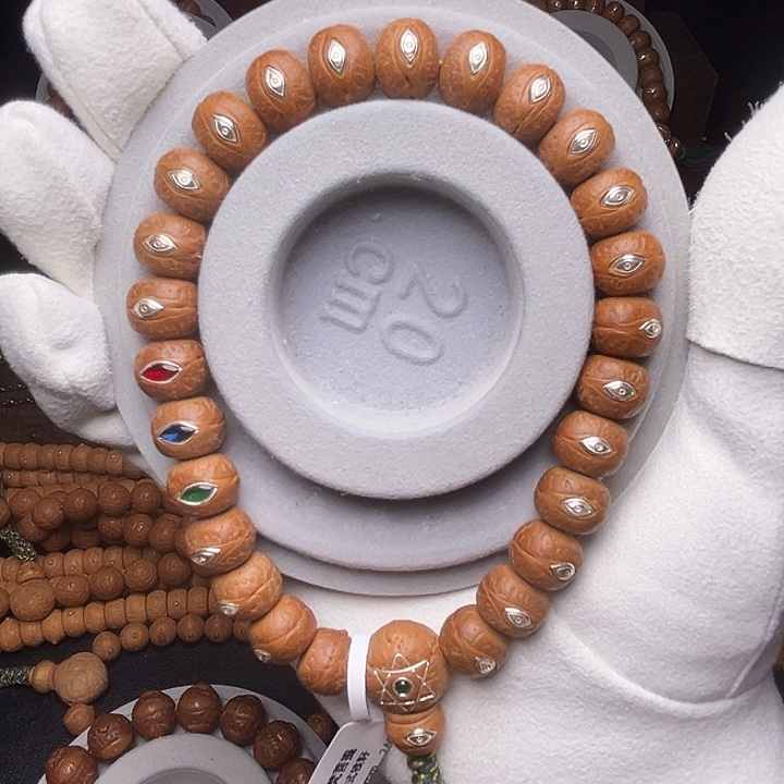 手串凤眼菩提12.5mm藏式手持高油高密