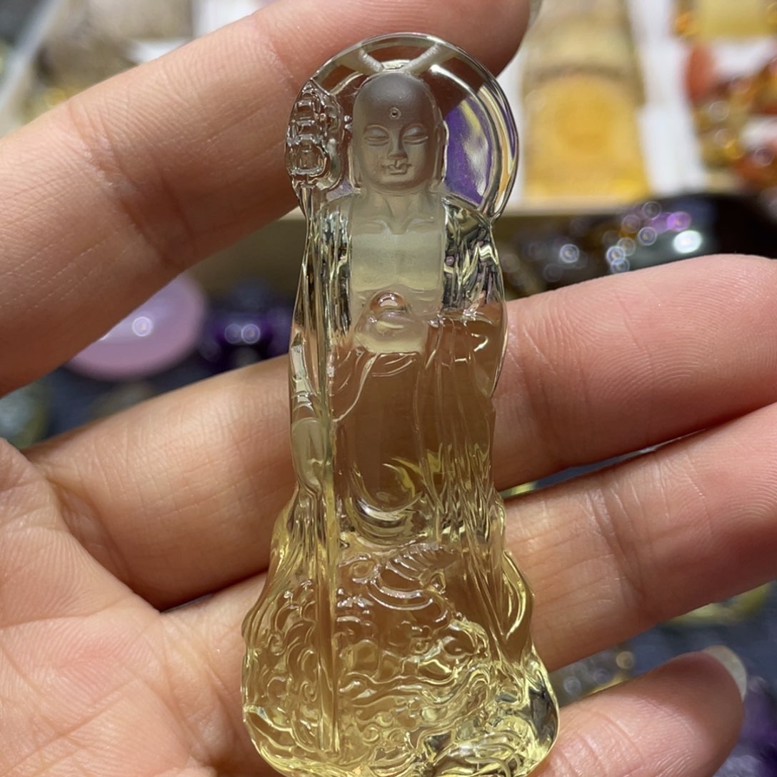 水晶颈饰未镶嵌定制