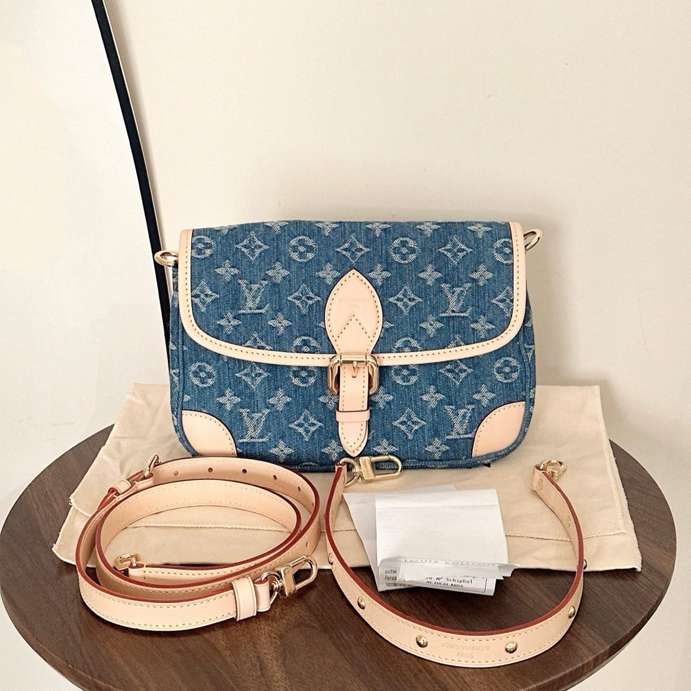未使用 LouisVuitton/路易威登 法棍 牛仔蓝 25年新款