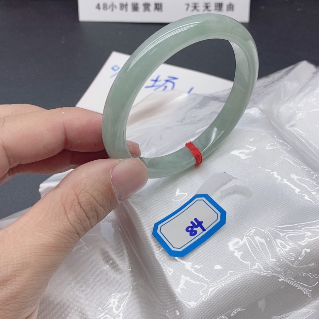 s***i岫玉未镶嵌手镯翡手镯84