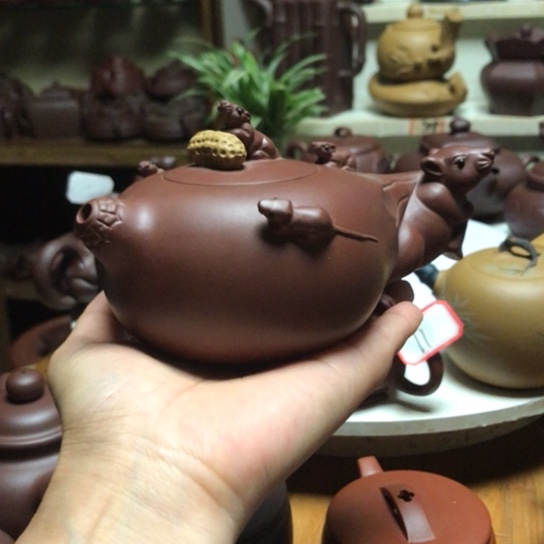 *****茶壶紫砂代代数钱壶